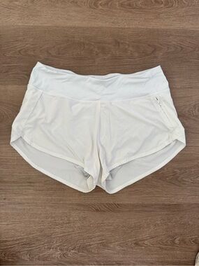 Outdoor Voices White Athletic Running Shorts